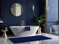 Colores de moda que deberá incluir en la reforma de su baño