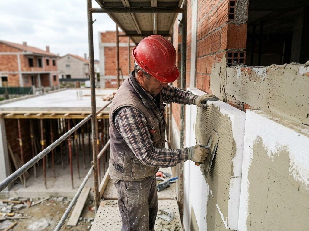 Foto 1 Obra nueva en Tui con el aislamiento adaptado a su parcela