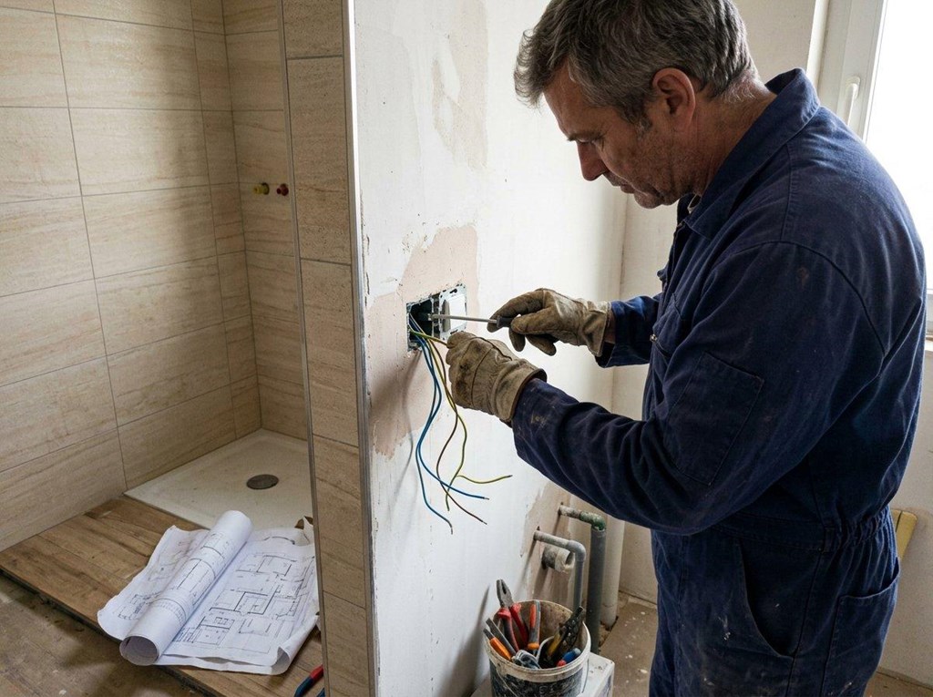 Foto 1 Reforma de baño en Vigo: aproveche la obra para renovar el cableado