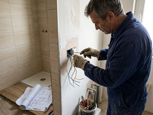 Reforma de baño en Vigo: aproveche la obra para renovar el cableado