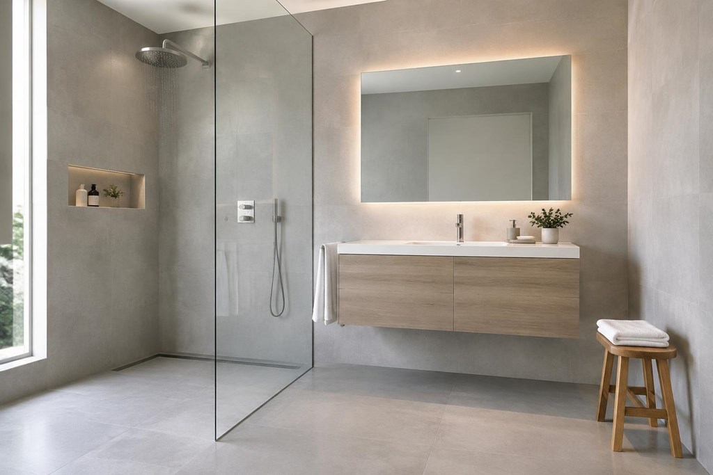 Foto 1 Reforma integral de baño en Tui a partir de su propio diseño