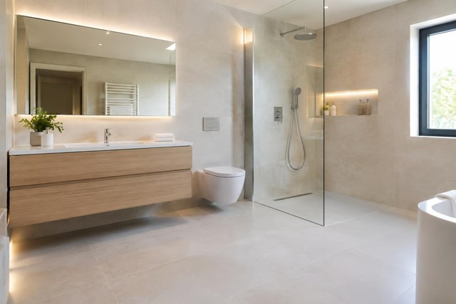 Reforma integral de baño en Vigo: suelos, azulejos, sanitarios y mobiliario - Imagen 1