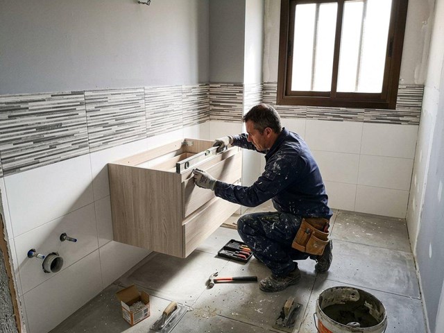 Reforma integral de baño en Vigo: suelos, azulejos, sanitarios y mobiliario